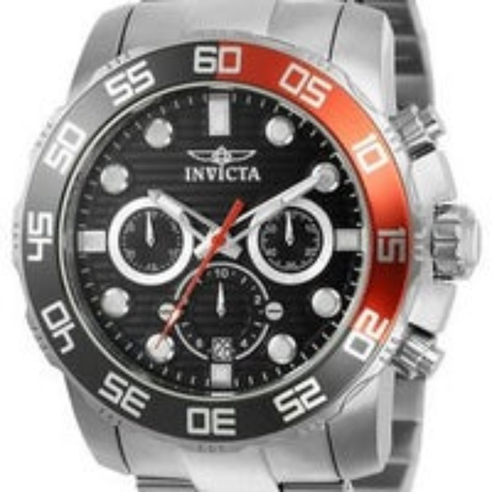 Invicta Men's 22230 Pro Diver Scuba Gunmetal Stainless Steel Watch